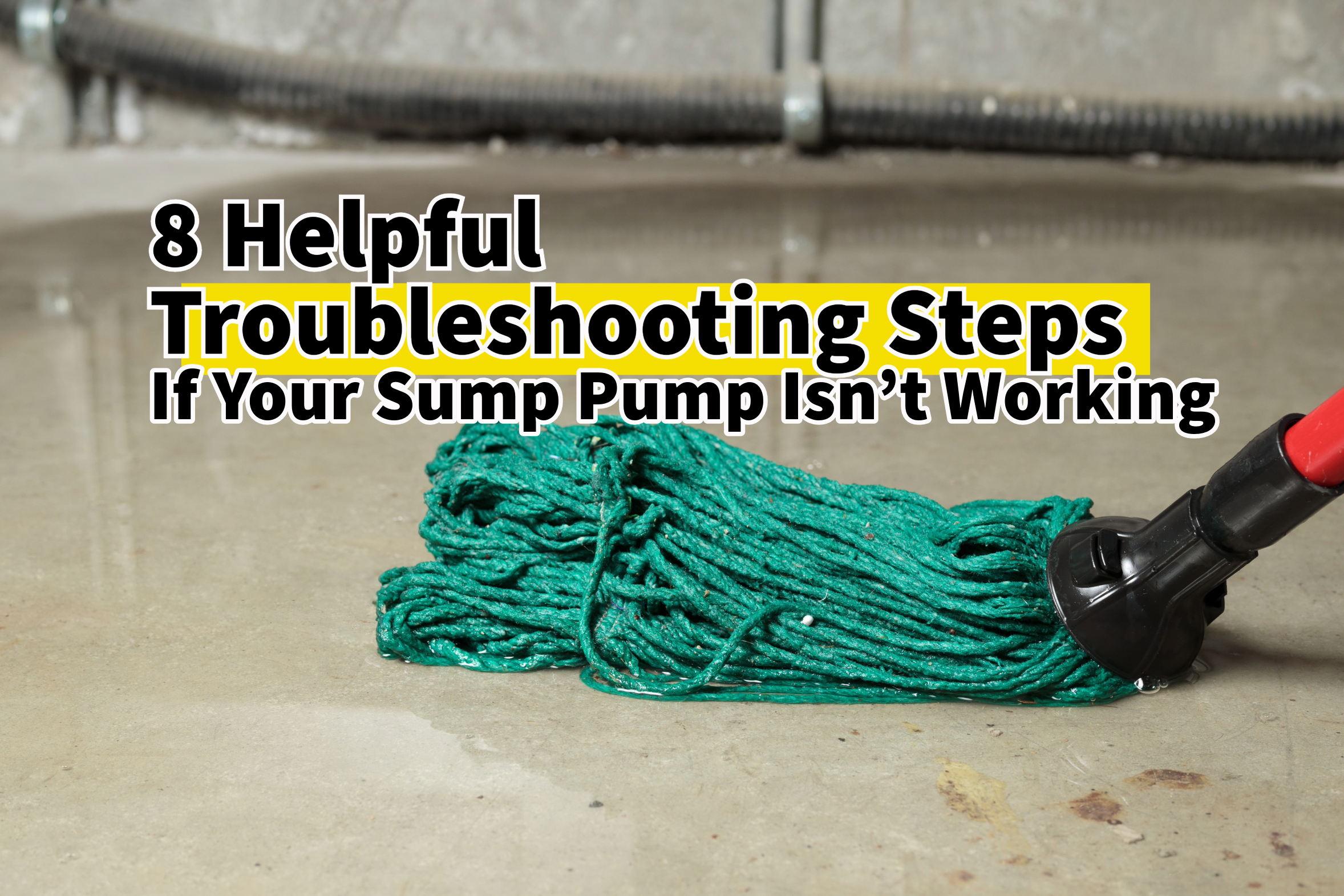 A homeowner’s guide to troubleshooting a malfunctioning sump pump. Plumbing and drain services in Loveland, Ohio.